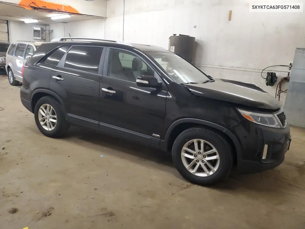 2015 Kia Sorento Lx VIN: 5XYKTCA63FG571408 Lot: 56397435