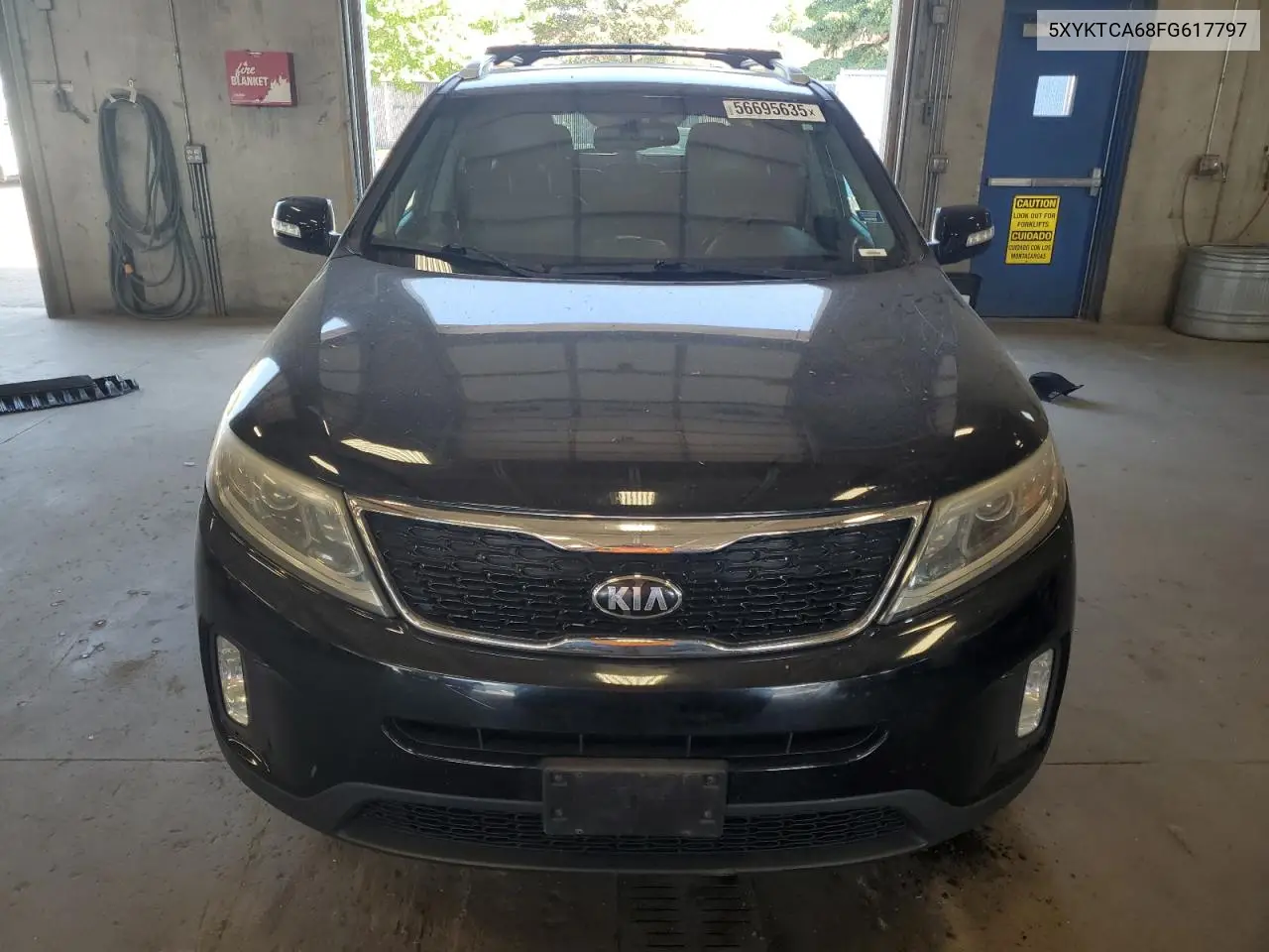 2015 Kia Sorento Lx VIN: 5XYKTCA68FG617797 Lot: 56695635