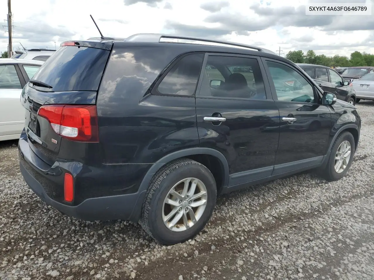 2015 Kia Sorento Lx VIN: 5XYKT4A63FG646789 Lot: 56849625