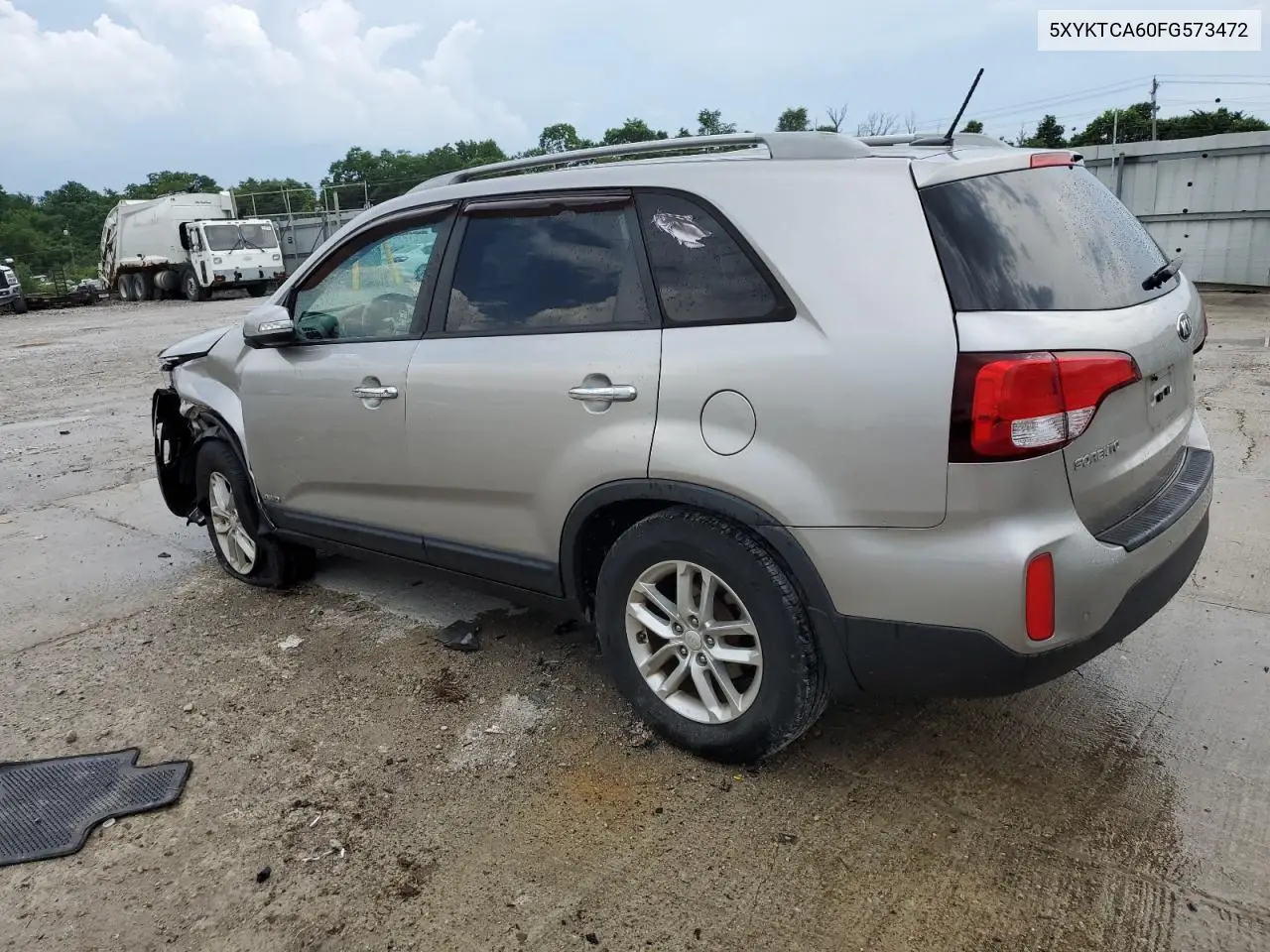2015 Kia Sorento Lx VIN: 5XYKTCA60FG573472 Lot: 62553545