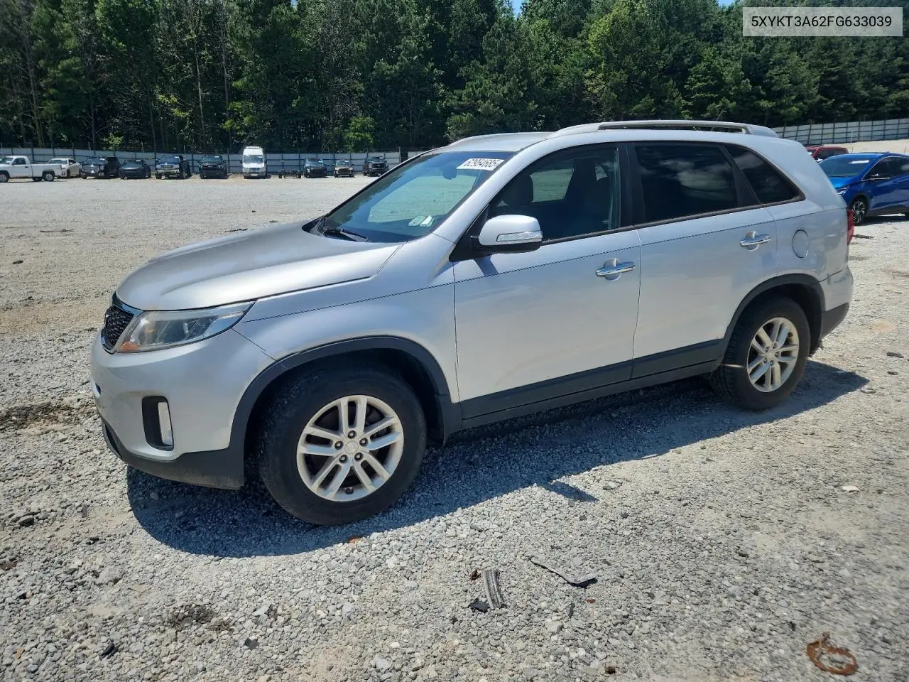 5xykt3a62fg633039 5XYKT3A62FG633039 2015 Kia Sorento Lx