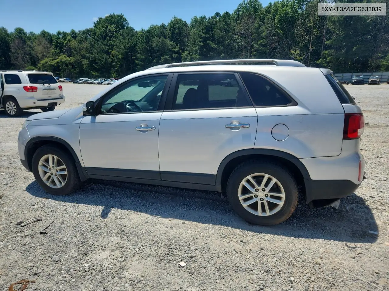 5xykt3a62fg633039 5XYKT3A62FG633039 2015 Kia Sorento Lx