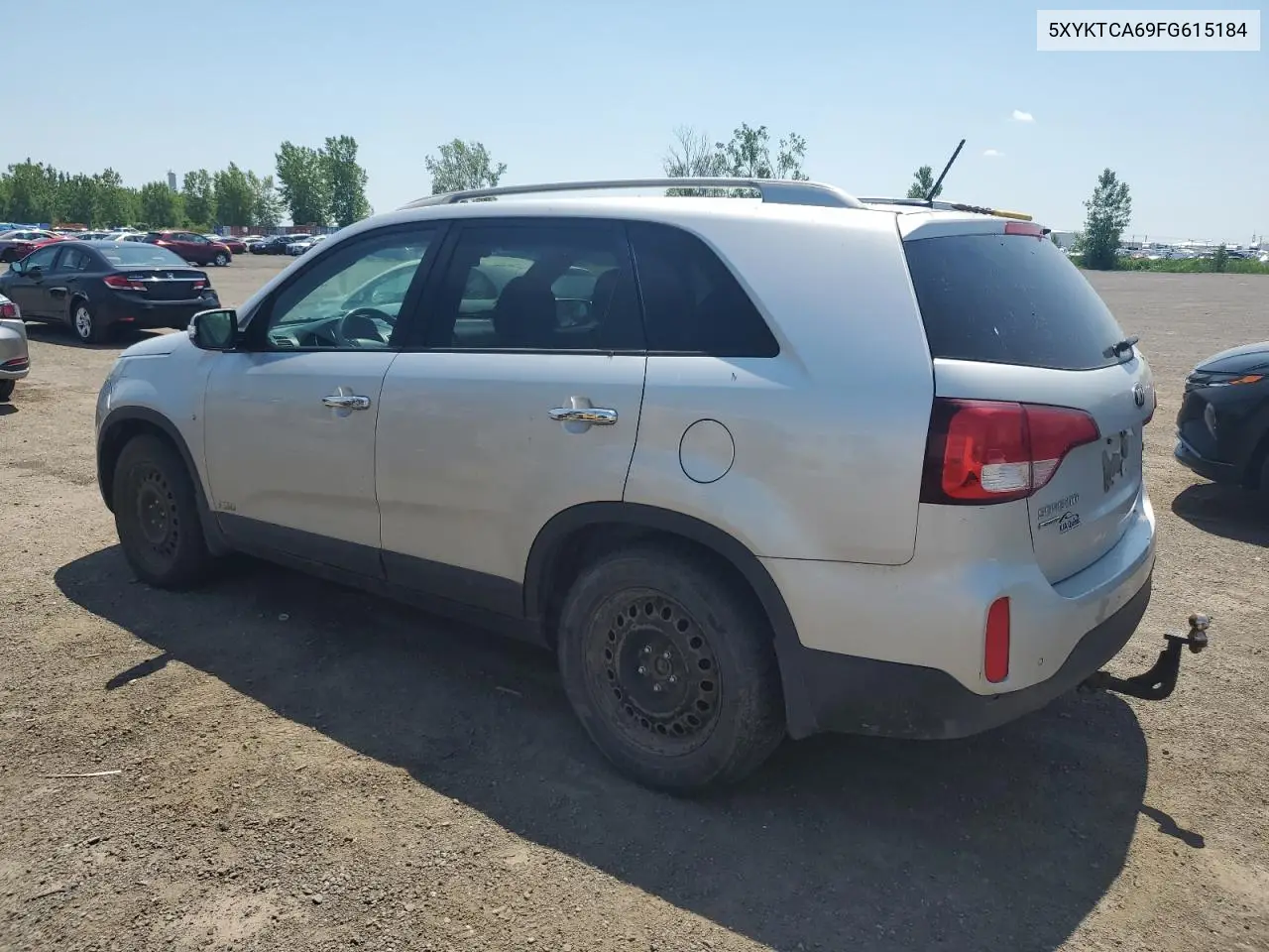 2015 Kia Sorento Lx VIN: 5XYKTCA69FG615184 Lot: 63056645