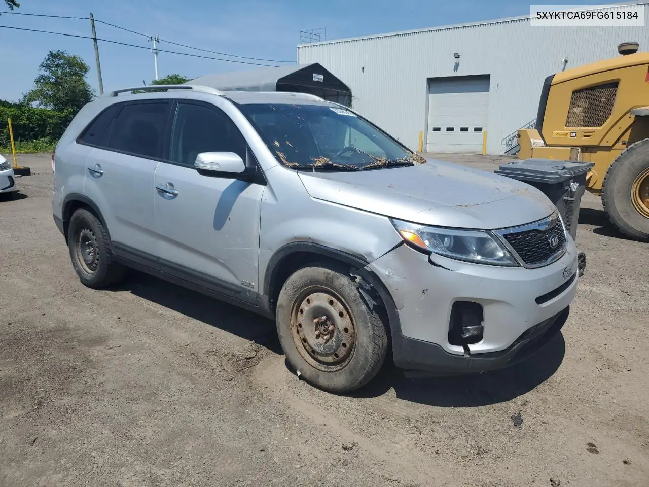 2015 Kia Sorento Lx VIN: 5XYKTCA69FG615184 Lot: 63056645