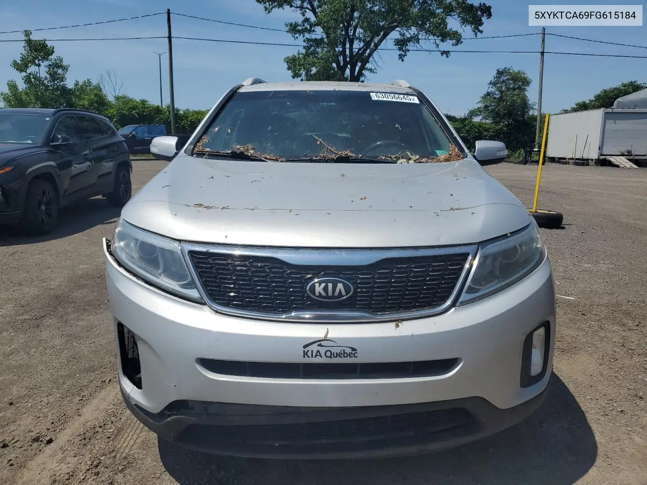 2015 Kia Sorento Lx VIN: 5XYKTCA69FG615184 Lot: 63056645