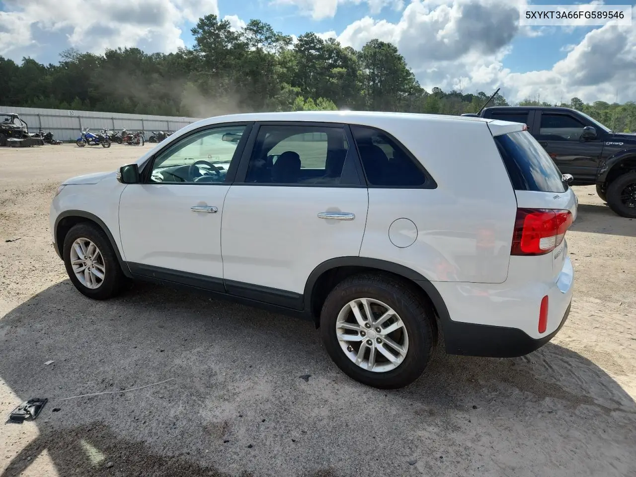 2015 Kia Sorento Lx VIN: 5XYKT3A66FG589546 Lot: 63064765
