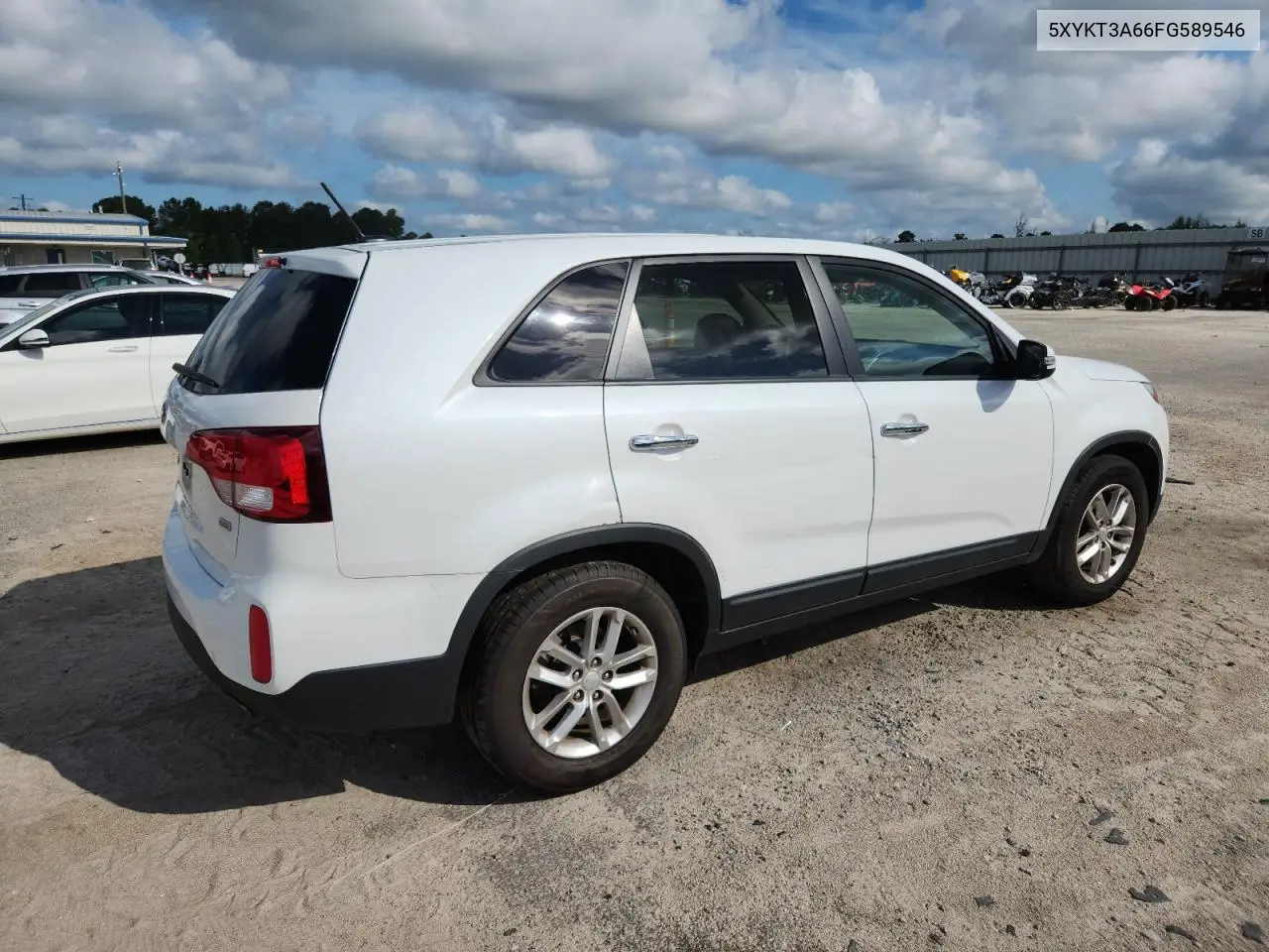 2015 Kia Sorento Lx VIN: 5XYKT3A66FG589546 Lot: 63064765