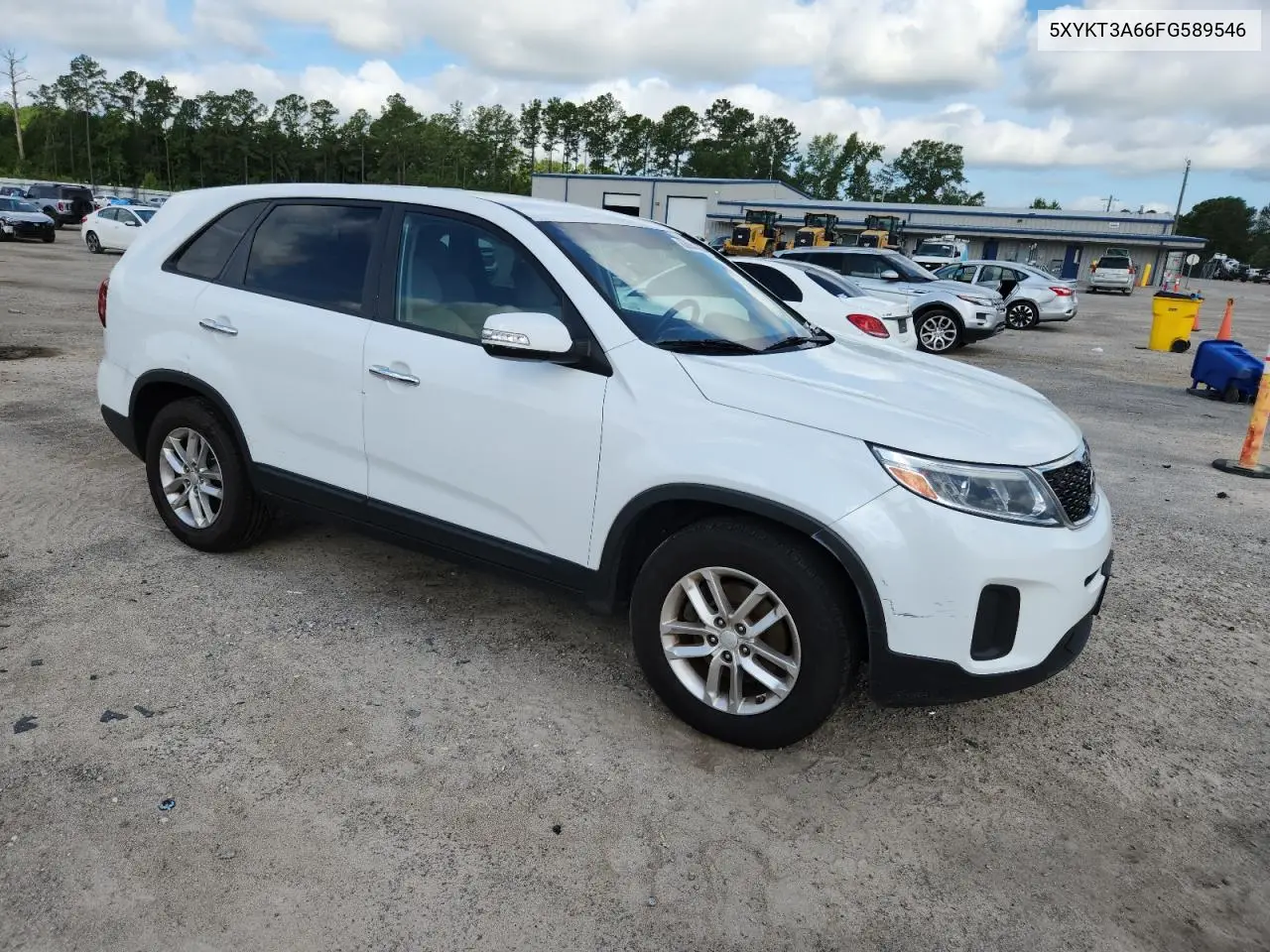 2015 Kia Sorento Lx VIN: 5XYKT3A66FG589546 Lot: 63064765