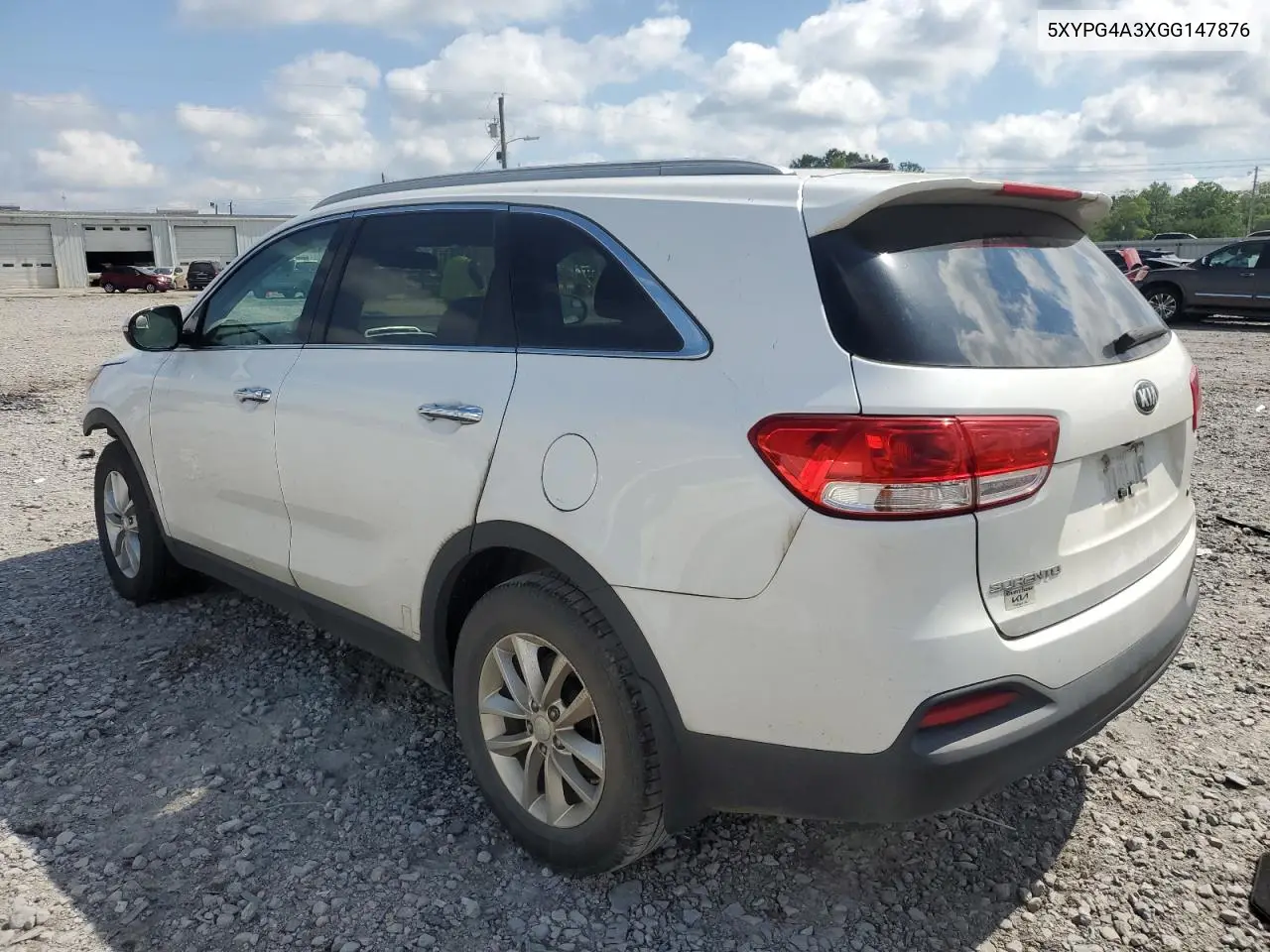 2016 Kia Sorento Lx VIN: 5XYPG4A3XGG147876 Lot: 56115275