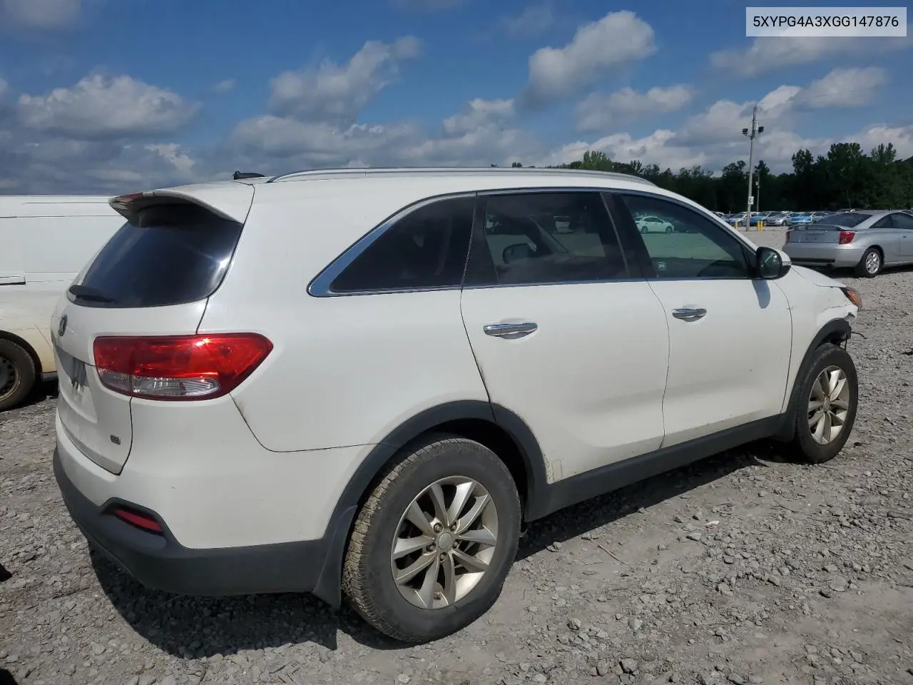 2016 Kia Sorento Lx VIN: 5XYPG4A3XGG147876 Lot: 56115275