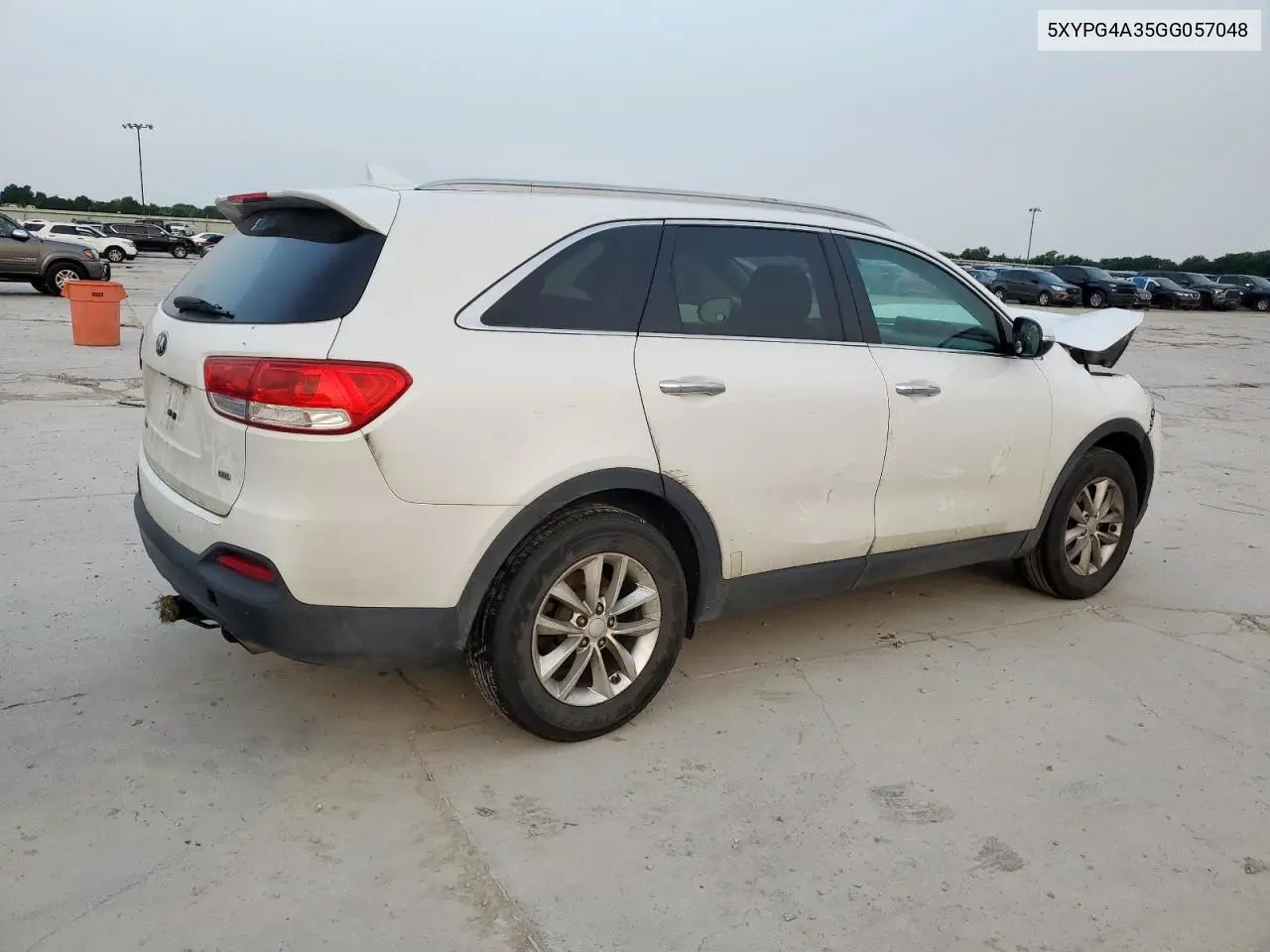 2016 Kia Sorento Lx VIN: 5XYPG4A35GG057048 Lot: 56228655
