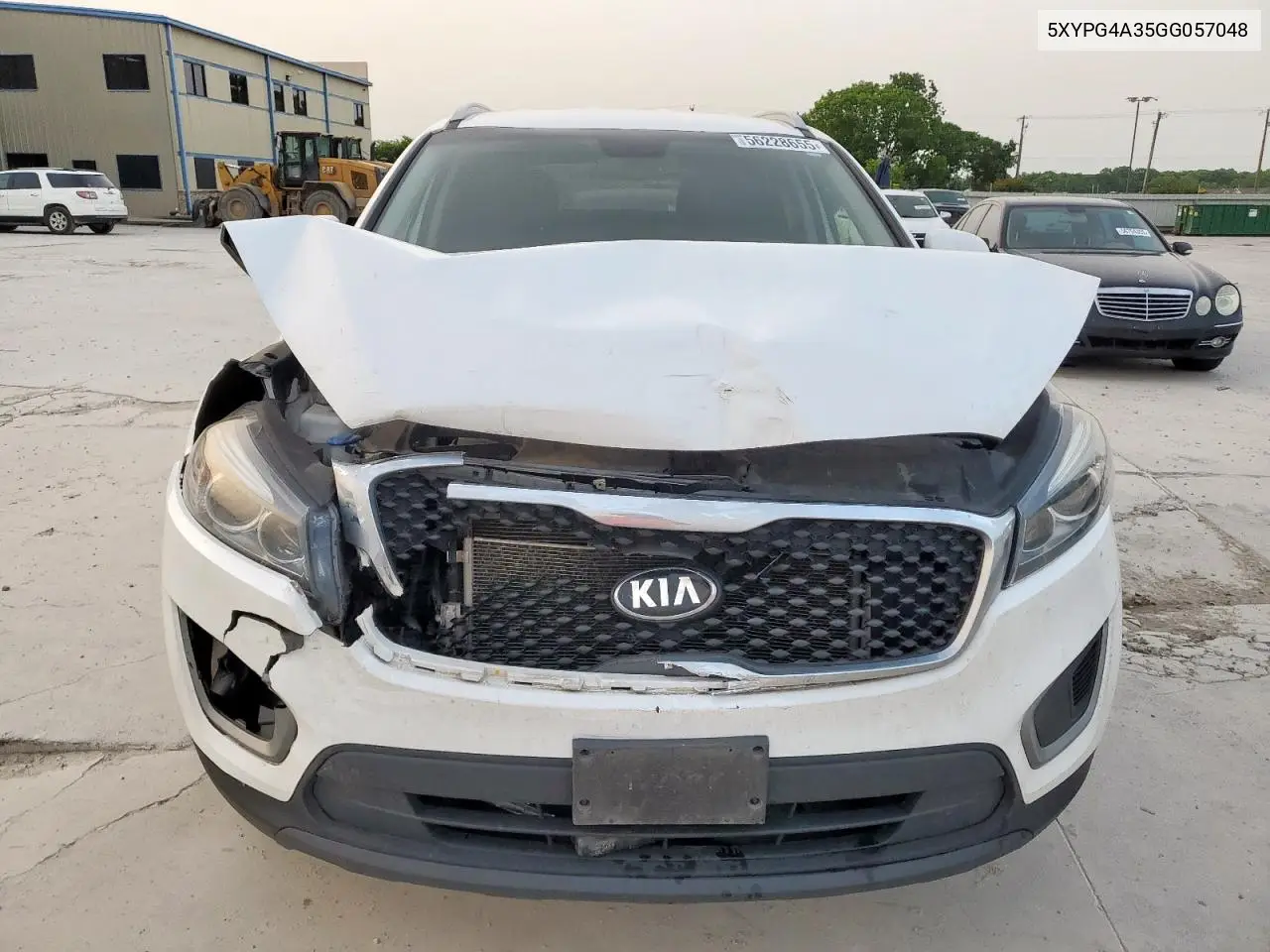 2016 Kia Sorento Lx VIN: 5XYPG4A35GG057048 Lot: 56228655