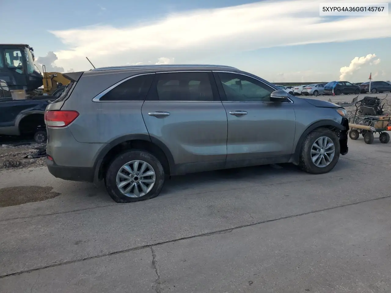 2016 Kia Sorento Lx VIN: 5XYPG4A36GG145767 Lot: 61735075