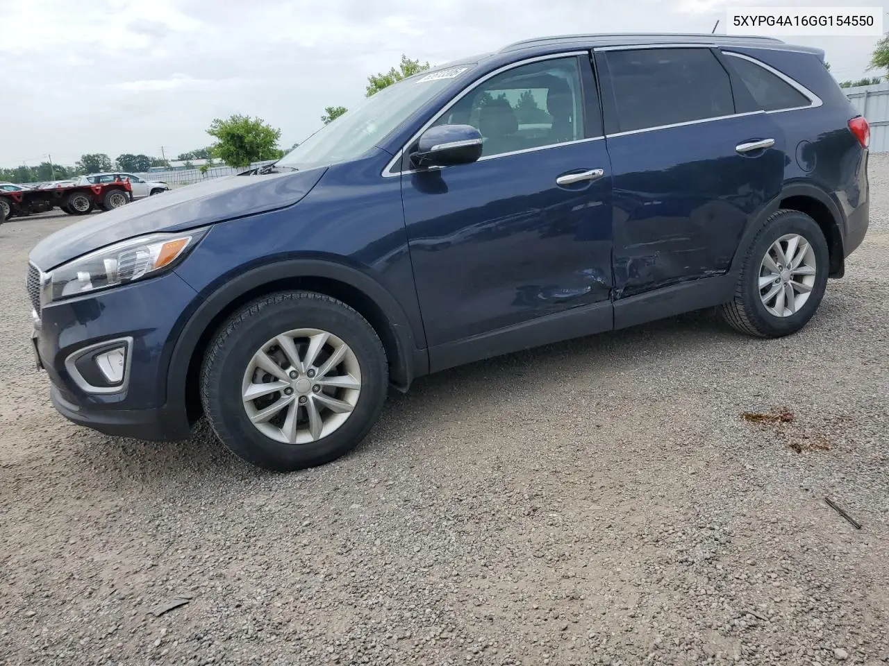2016 Kia Sorento Lx VIN: 5XYPG4A16GG154550 Lot: 62613305