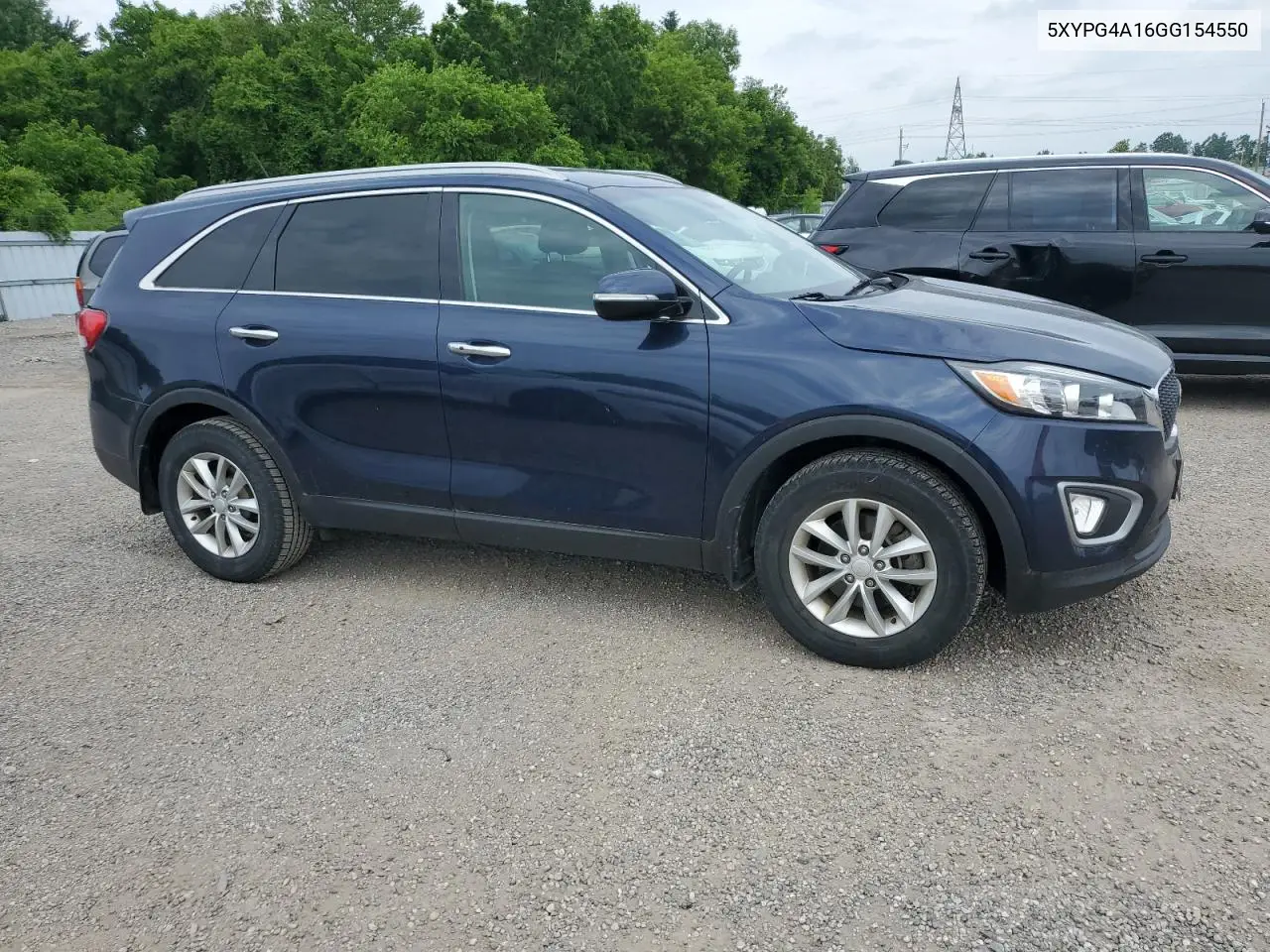 2016 Kia Sorento Lx VIN: 5XYPG4A16GG154550 Lot: 62613305
