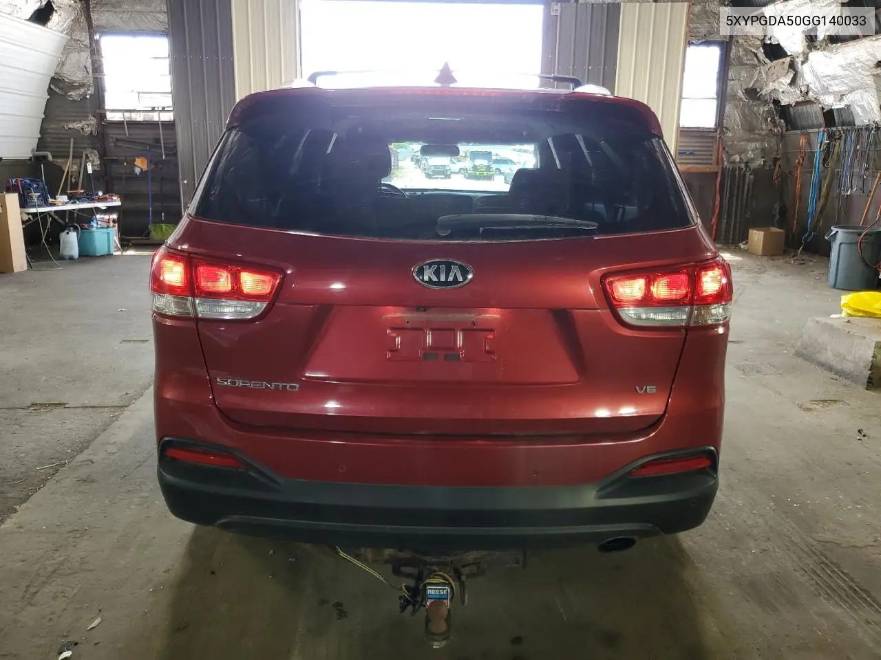 2016 Kia Sorento Lx VIN: 5XYPGDA50GG140033 Lot: 63031985