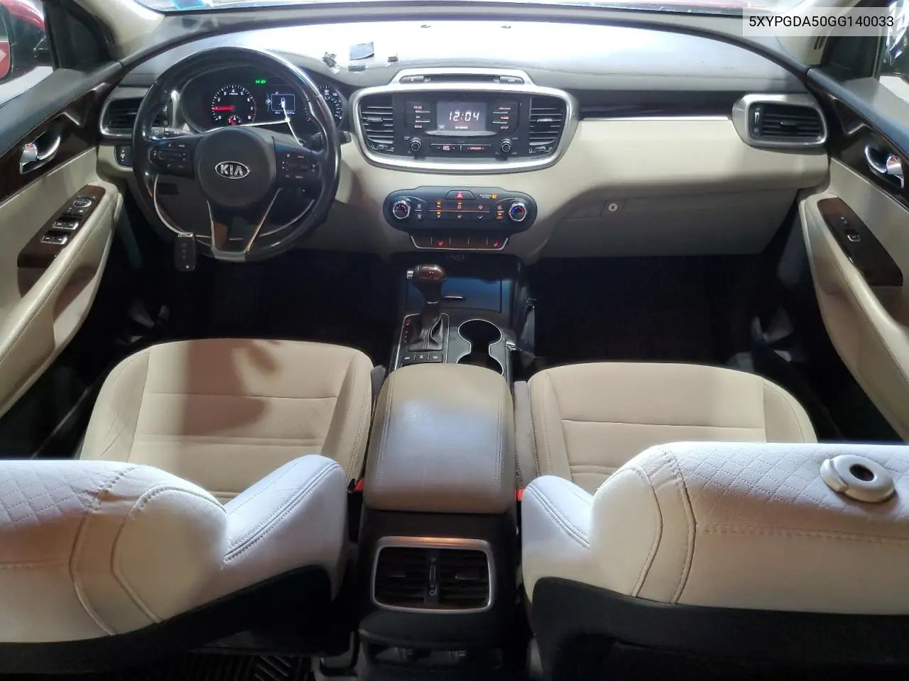 2016 Kia Sorento Lx VIN: 5XYPGDA50GG140033 Lot: 63031985