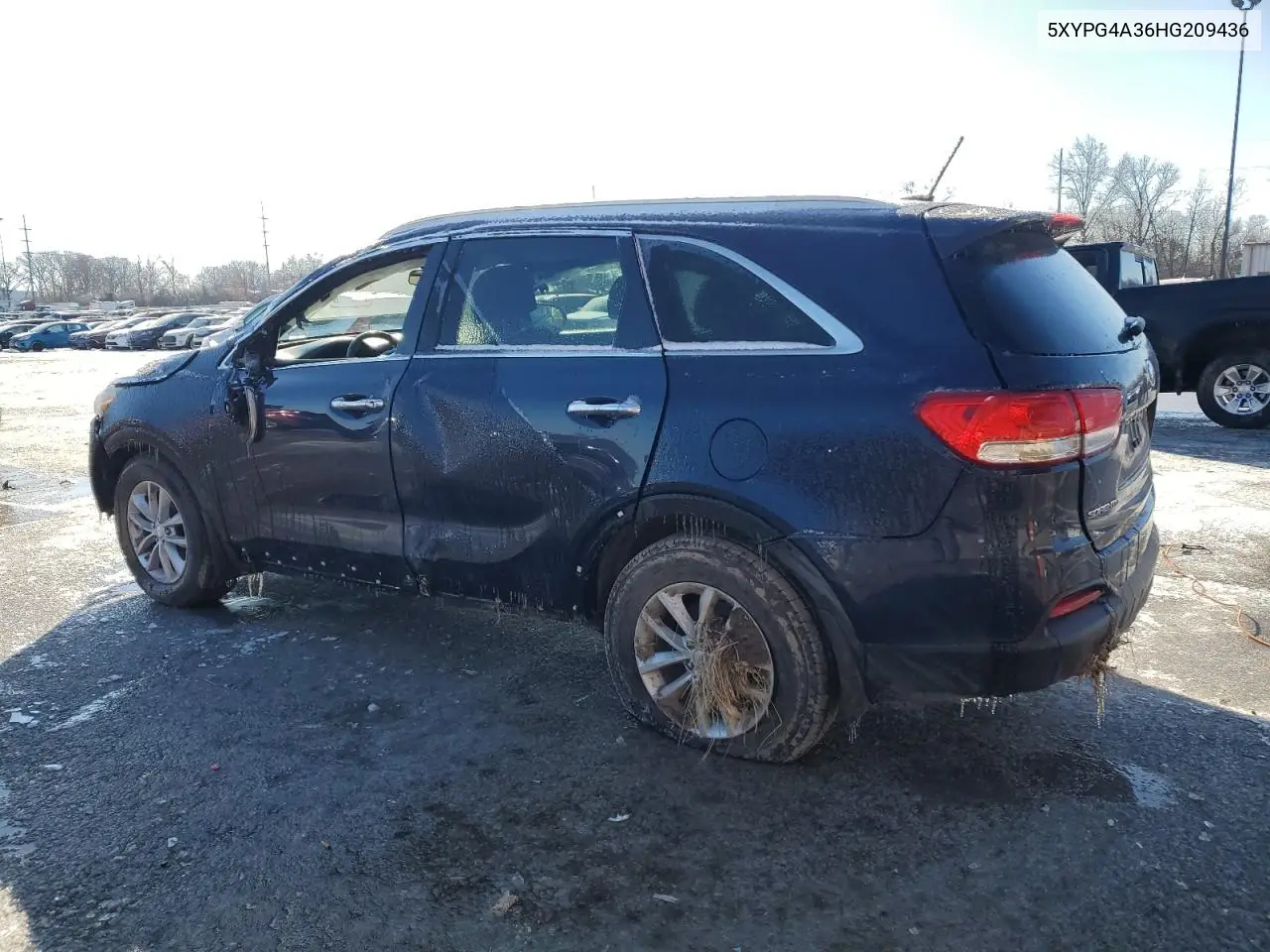 2017 Kia Sorento Lx VIN: 5XYPG4A36HG209436 Lot: 44193925