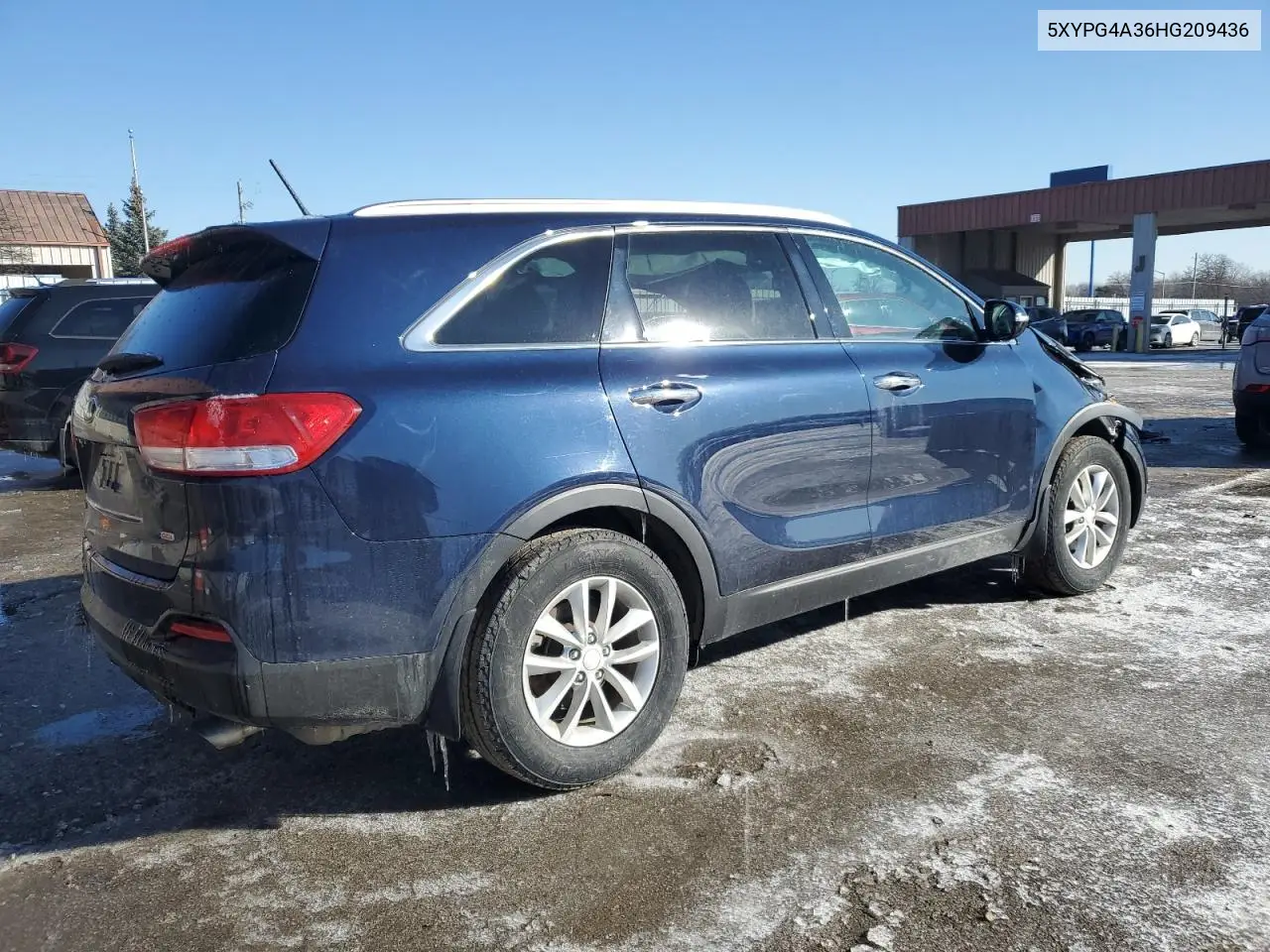 2017 Kia Sorento Lx VIN: 5XYPG4A36HG209436 Lot: 44193925