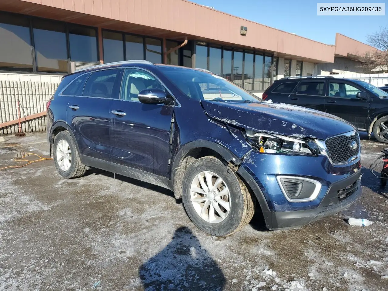 2017 Kia Sorento Lx VIN: 5XYPG4A36HG209436 Lot: 44193925