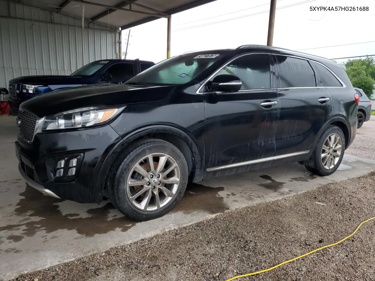 2017 Kia Sorento Sx VIN: 5XYPK4A57HG261688 Lot: 54627575