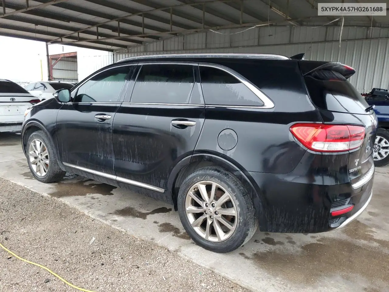 2017 Kia Sorento Sx VIN: 5XYPK4A57HG261688 Lot: 54627575
