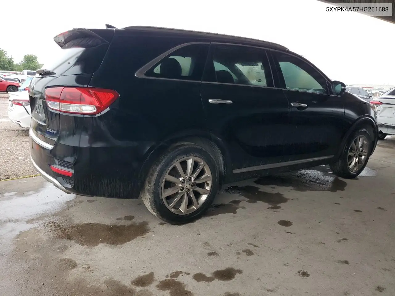 2017 Kia Sorento Sx VIN: 5XYPK4A57HG261688 Lot: 54627575