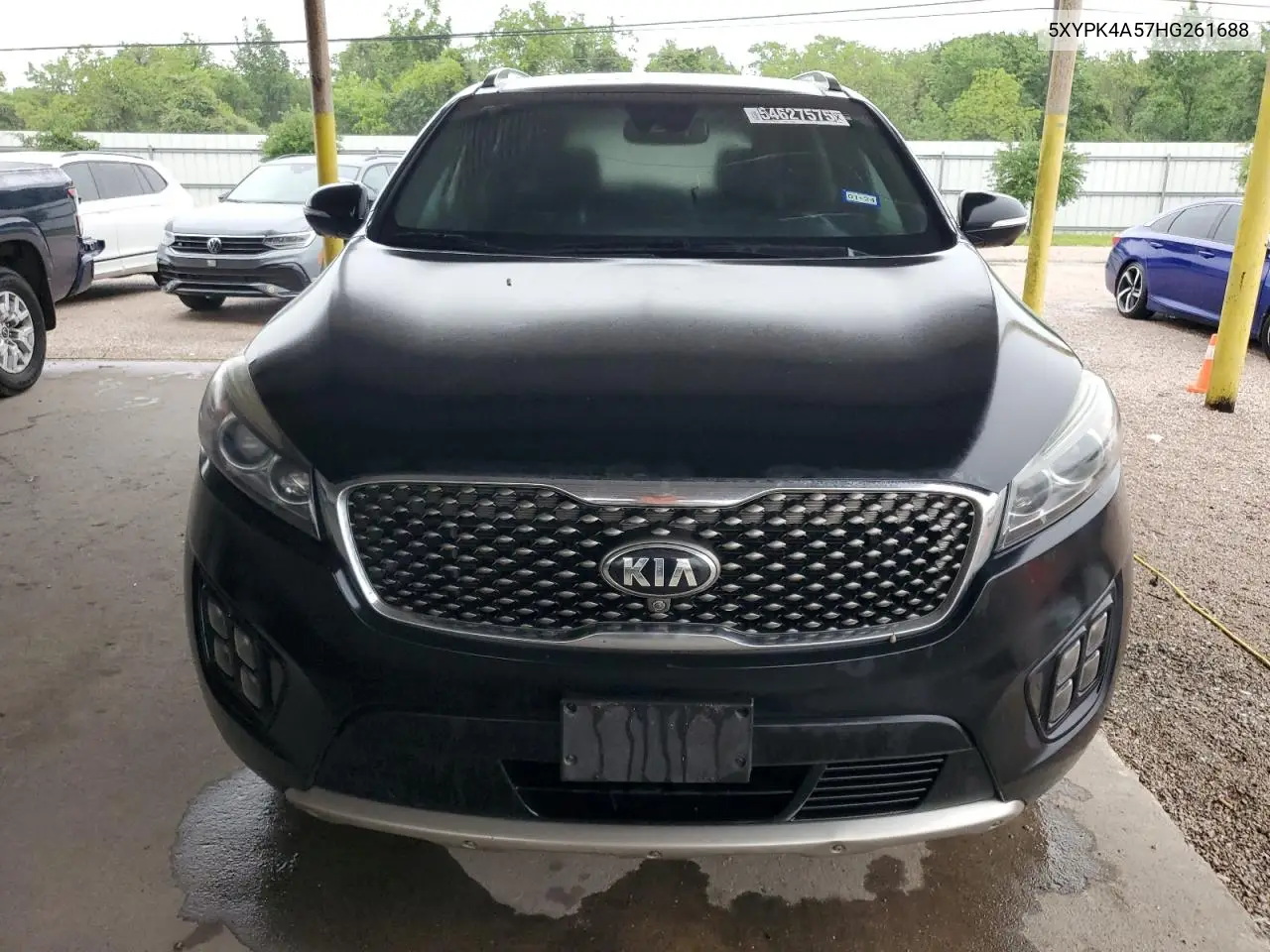 2017 Kia Sorento Sx VIN: 5XYPK4A57HG261688 Lot: 54627575