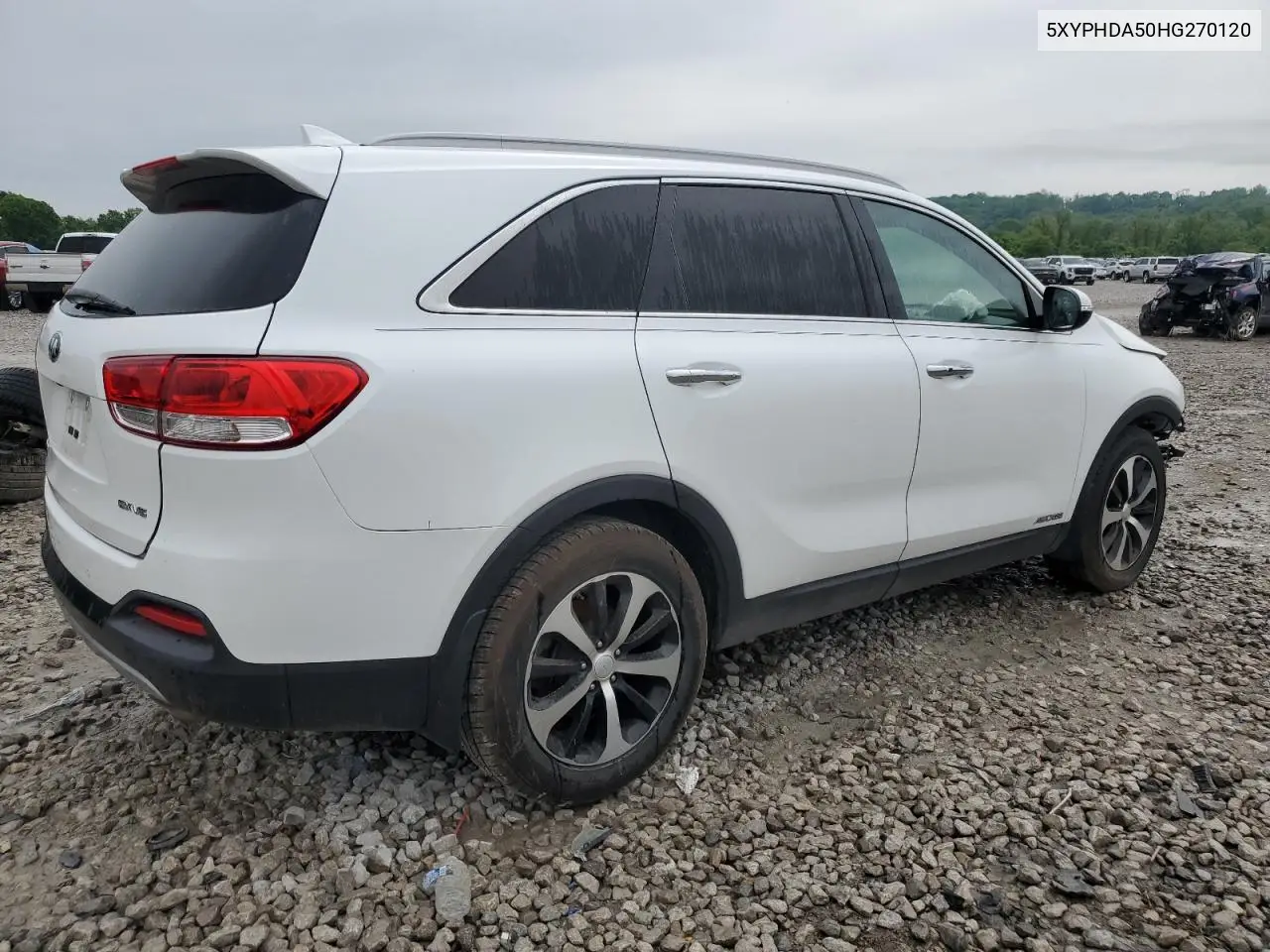2017 Kia Sorento Ex VIN: 5XYPHDA50HG270120 Lot: 56504135