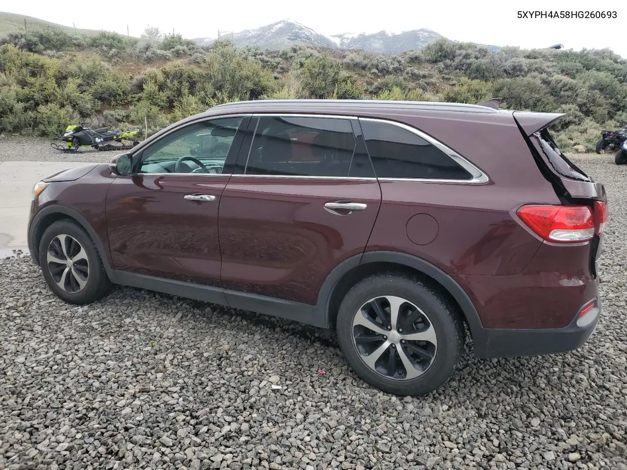 2017 Kia Sorento Ex VIN: 5XYPH4A58HG260693 Lot: 56532085