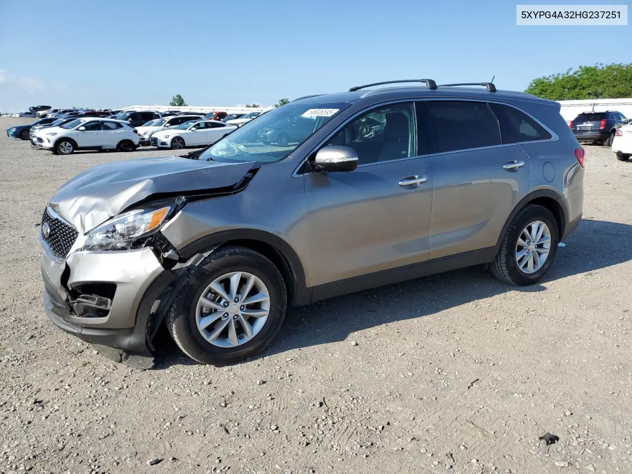 2017 Kia Sorento Lx VIN: 5XYPG4A32HG237251 Lot: 56606595
