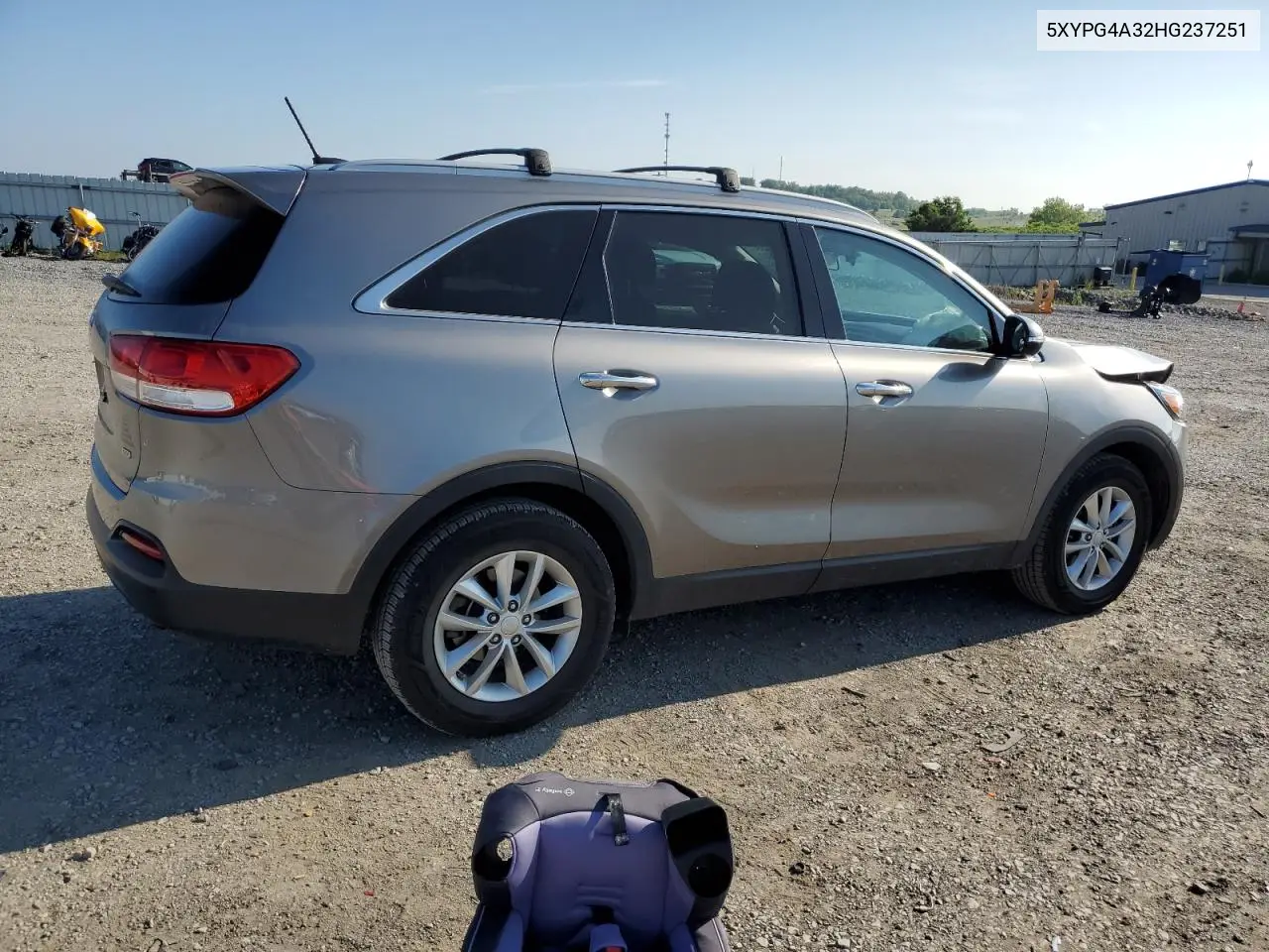 2017 Kia Sorento Lx VIN: 5XYPG4A32HG237251 Lot: 56606595
