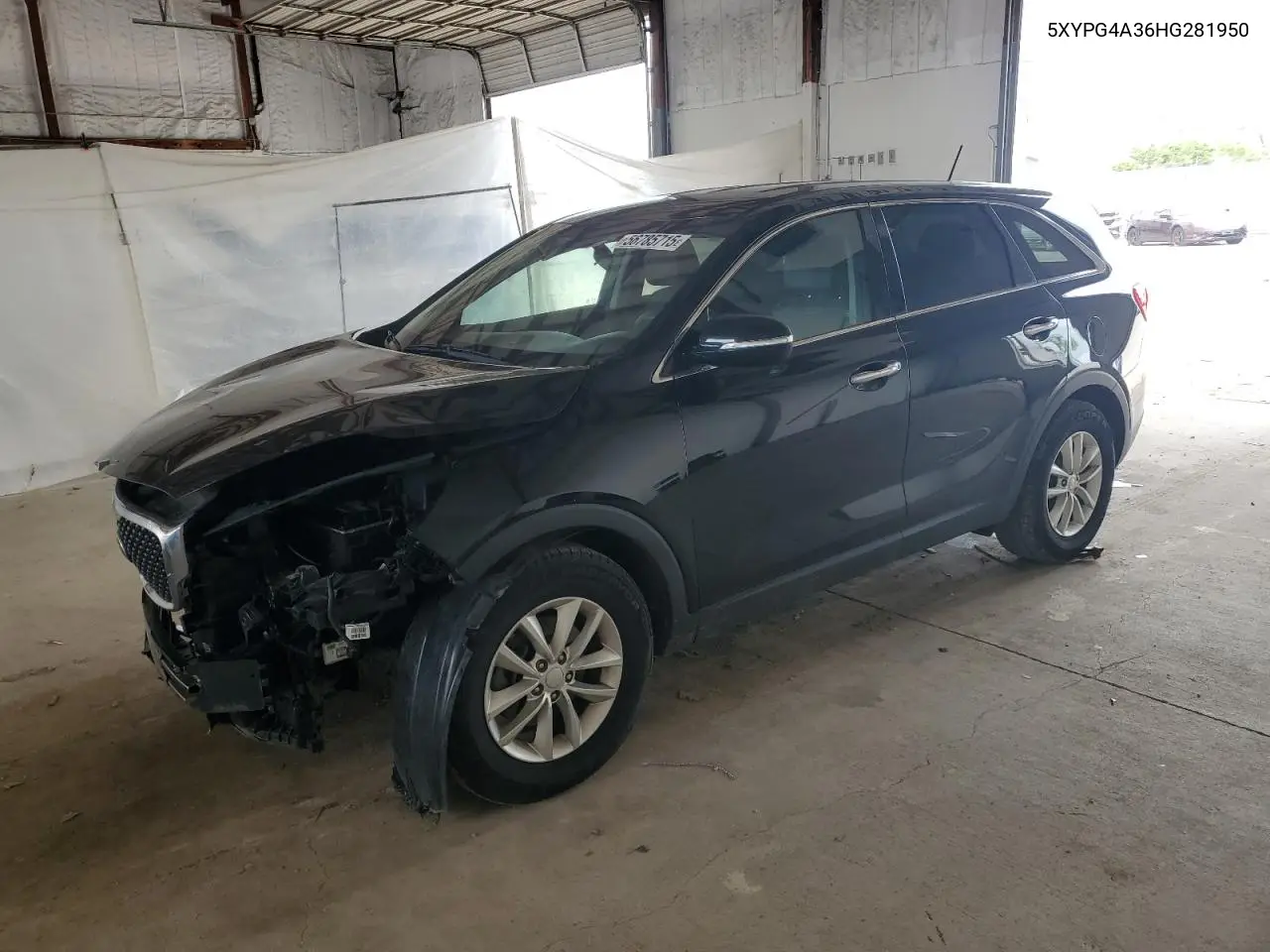 2017 Kia Sorento Lx VIN: 5XYPG4A36HG281950 Lot: 56785715