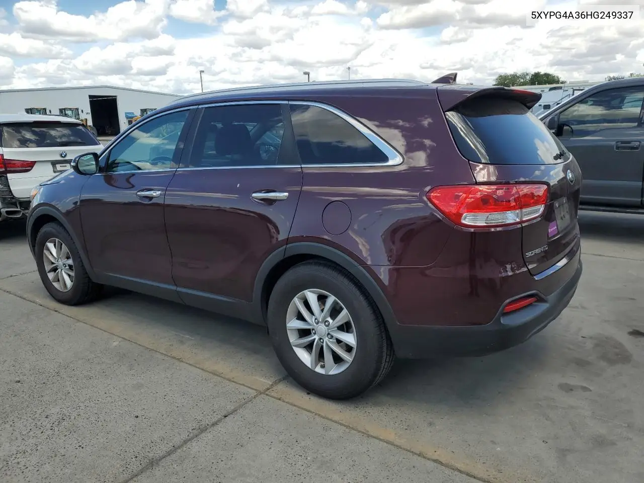 2017 Kia Sorento Lx VIN: 5XYPG4A36HG249337 Lot: 56986745