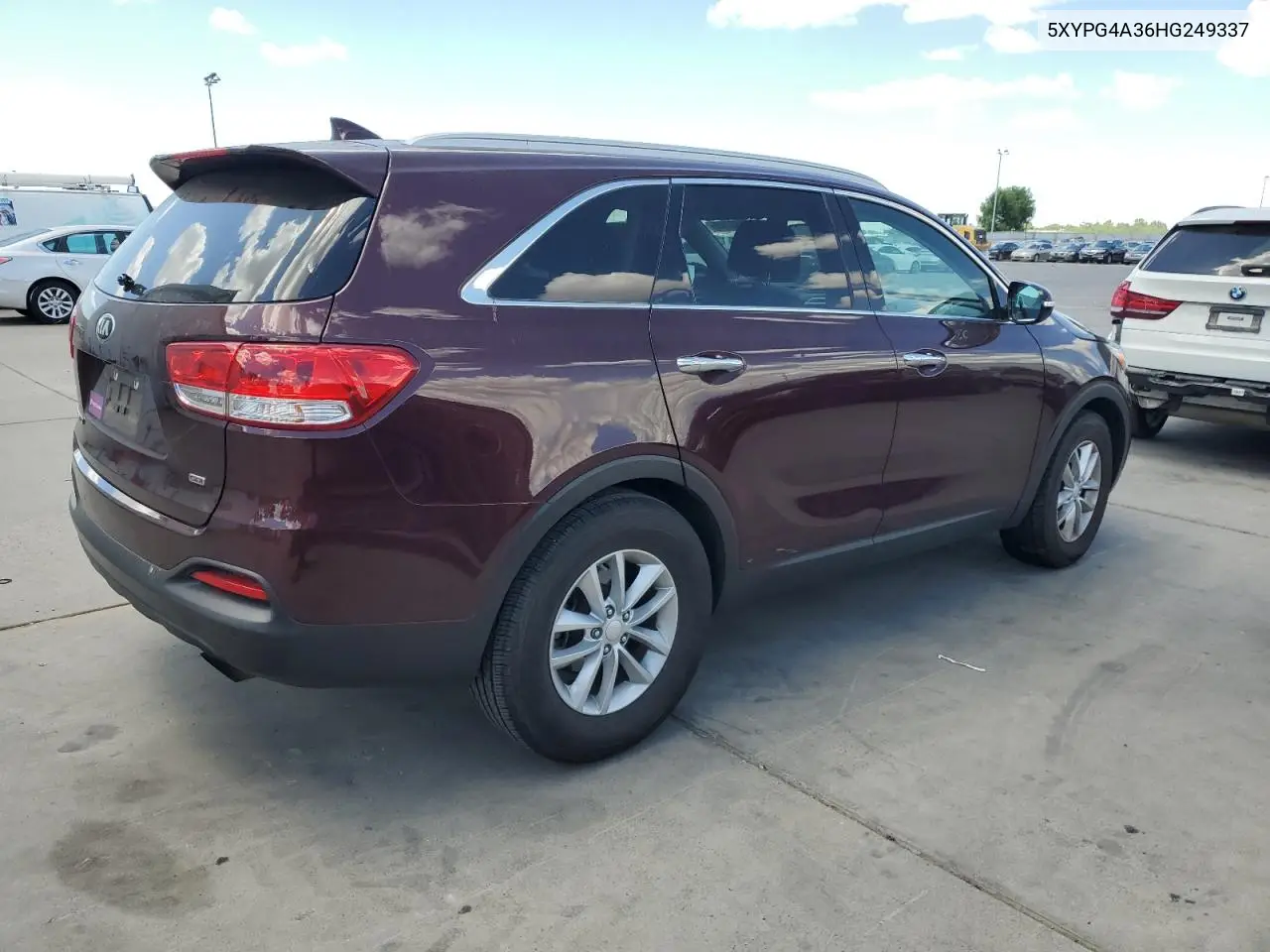 2017 Kia Sorento Lx VIN: 5XYPG4A36HG249337 Lot: 56986745