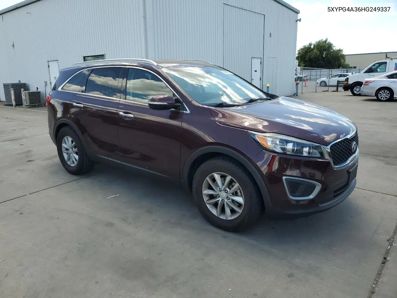 2017 Kia Sorento Lx VIN: 5XYPG4A36HG249337 Lot: 56986745