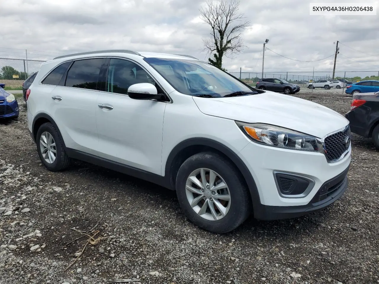 2017 Kia Sorento Lx VIN: 5XYPG4A36HG206438 Lot: 57059895