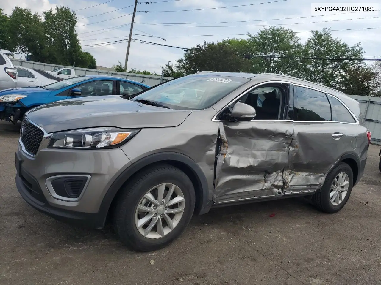 2017 Kia Sorento Lx VIN: 5XYPG4A32HG271089 Lot: 57113535
