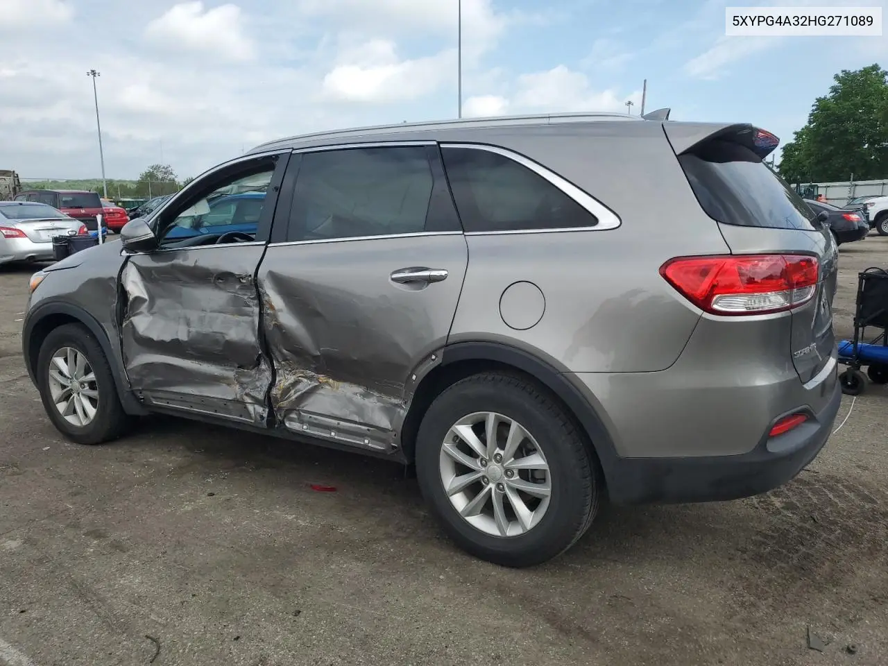 2017 Kia Sorento Lx VIN: 5XYPG4A32HG271089 Lot: 57113535