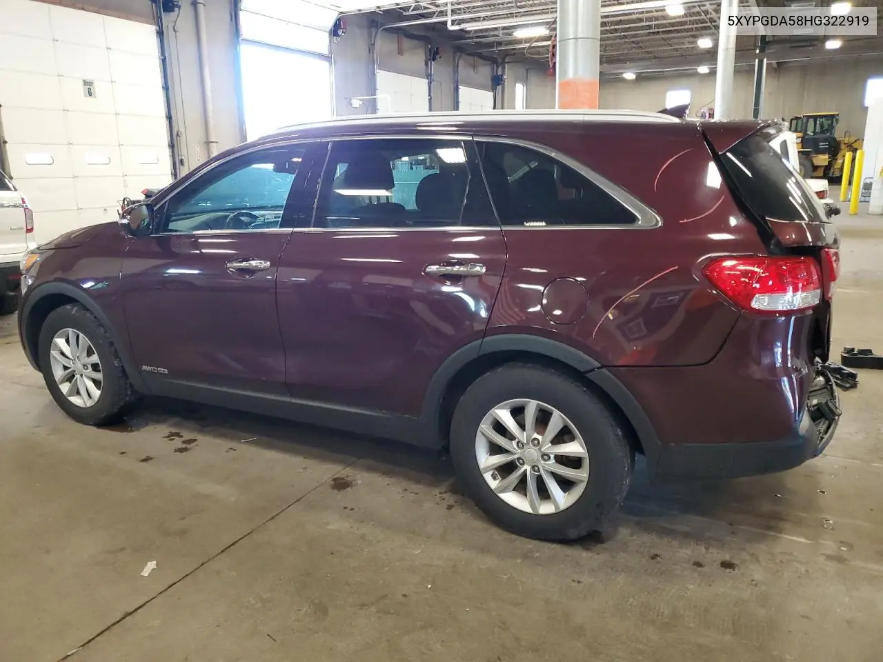 2017 Kia Sorento Lx VIN: 5XYPGDA58HG322919 Lot: 62748275