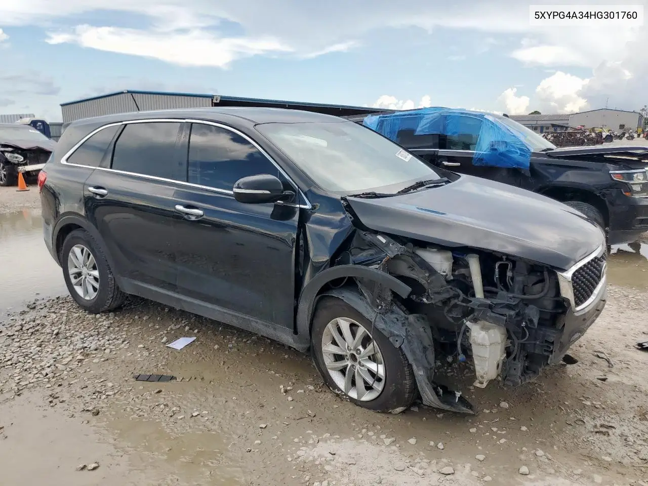 2017 Kia Sorento Lx VIN: 5XYPG4A34HG301760 Lot: 62877295