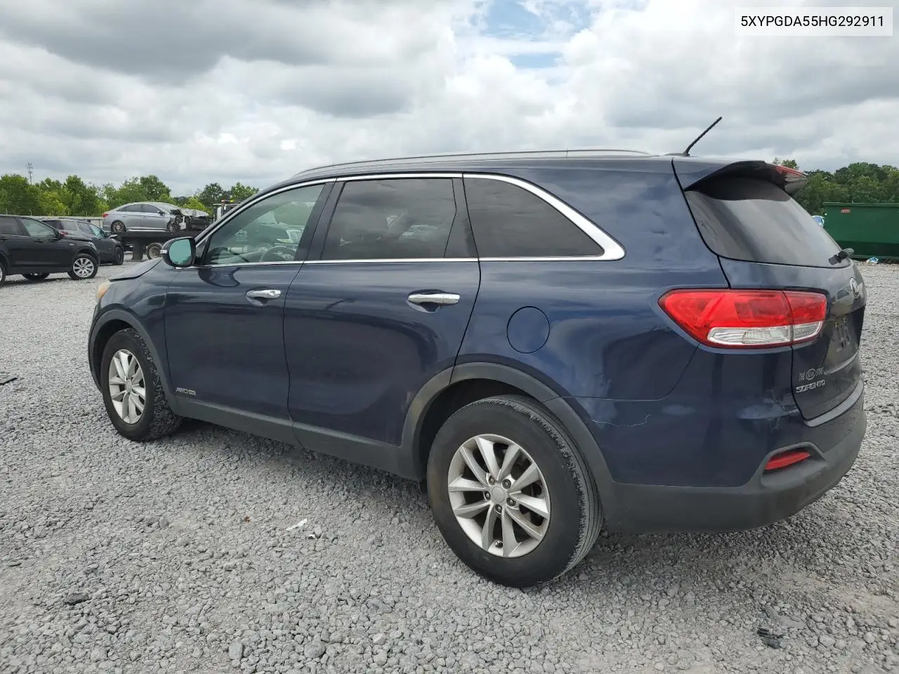 2017 Kia Sorento Lx VIN: 5XYPGDA55HG292911 Lot: 62880415