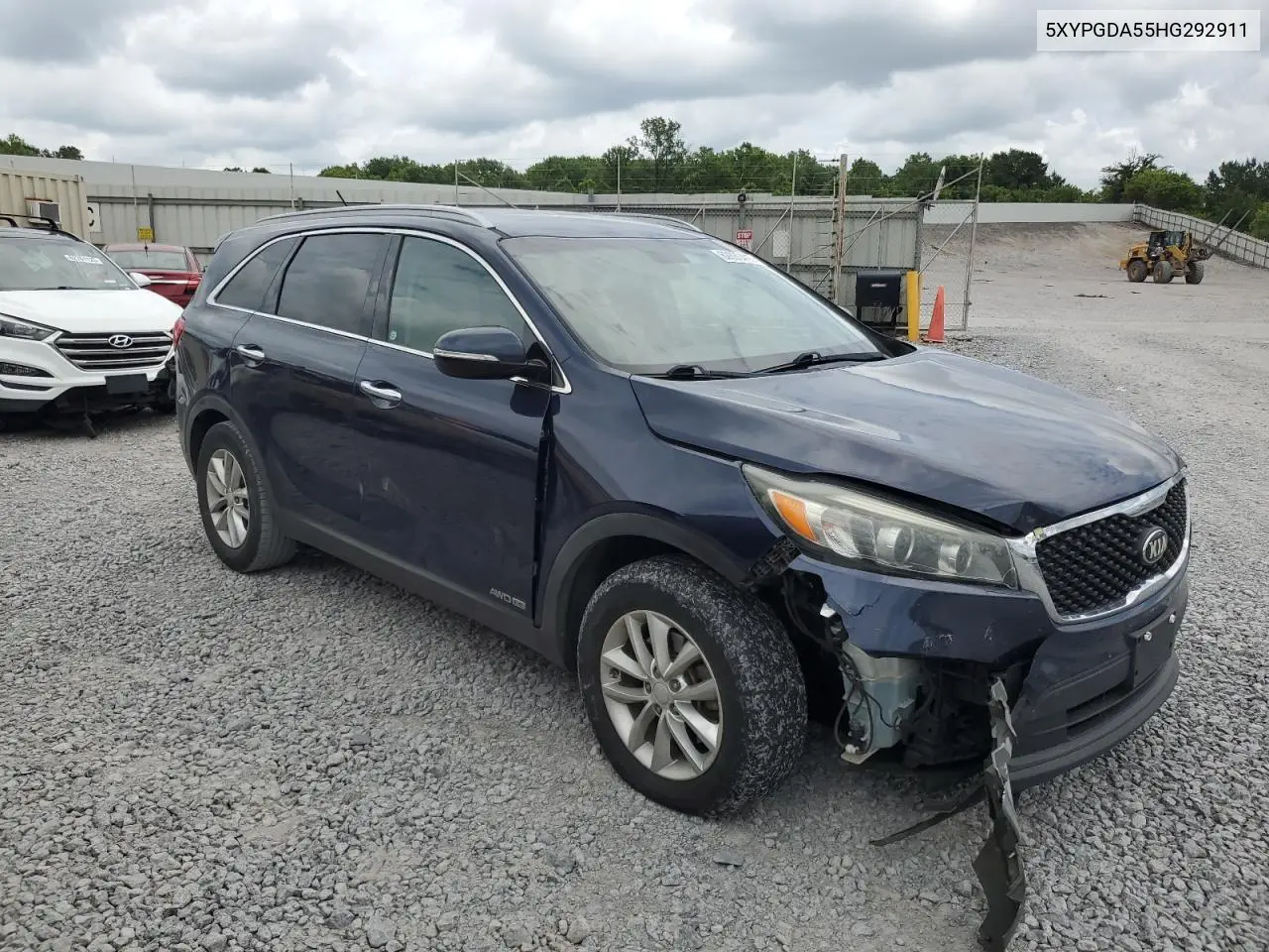 2017 Kia Sorento Lx VIN: 5XYPGDA55HG292911 Lot: 62880415