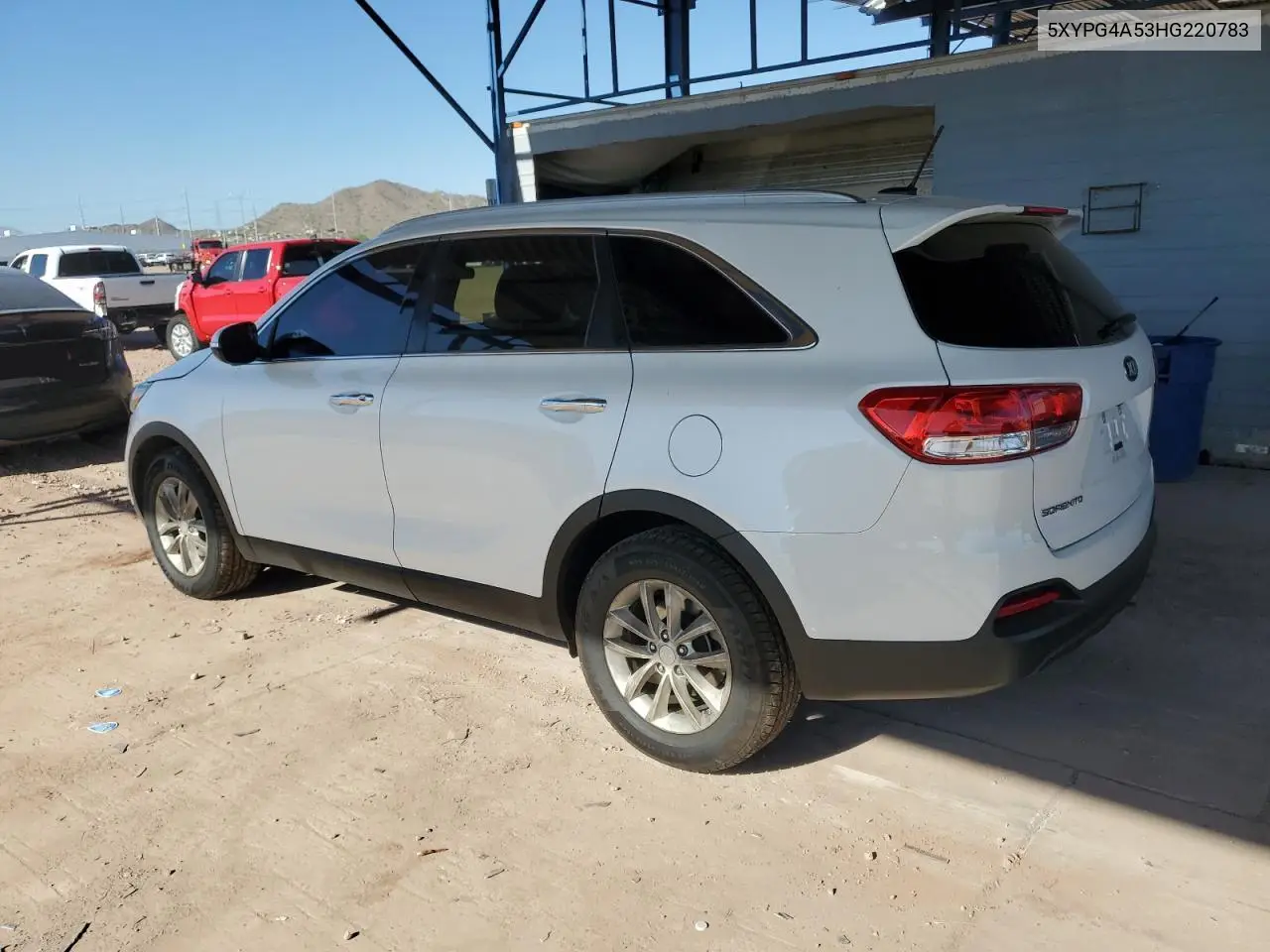 2017 Kia Sorento Lx VIN: 5XYPG4A53HG220783 Lot: 63037335