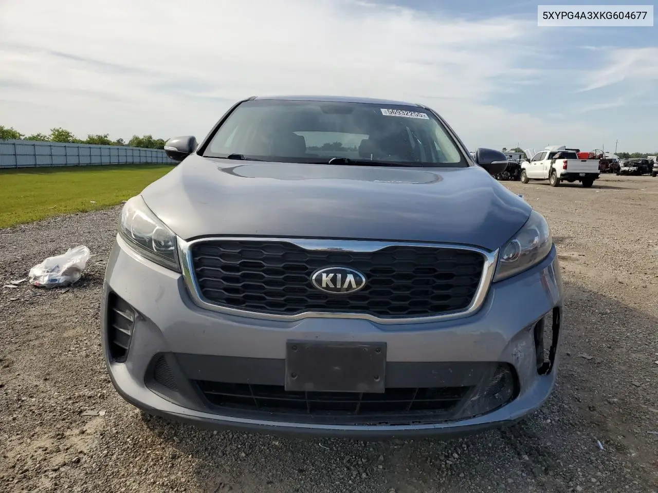2019 Kia Sorento L VIN: 5XYPG4A3XKG604677 Lot: 56932255