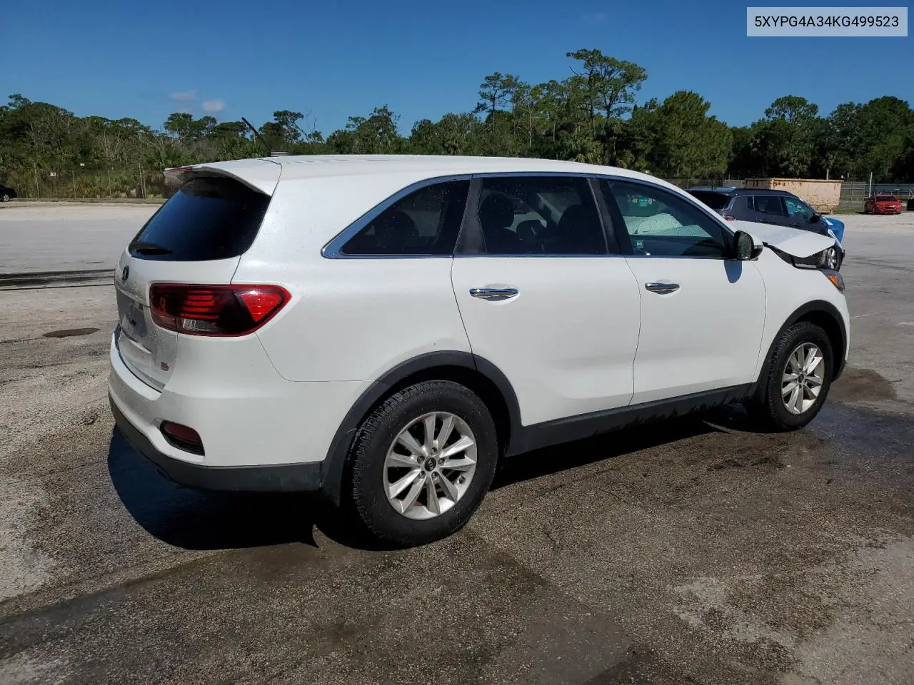 2019 Kia Sorento L VIN: 5XYPG4A34KG499523 Lot: 57080185