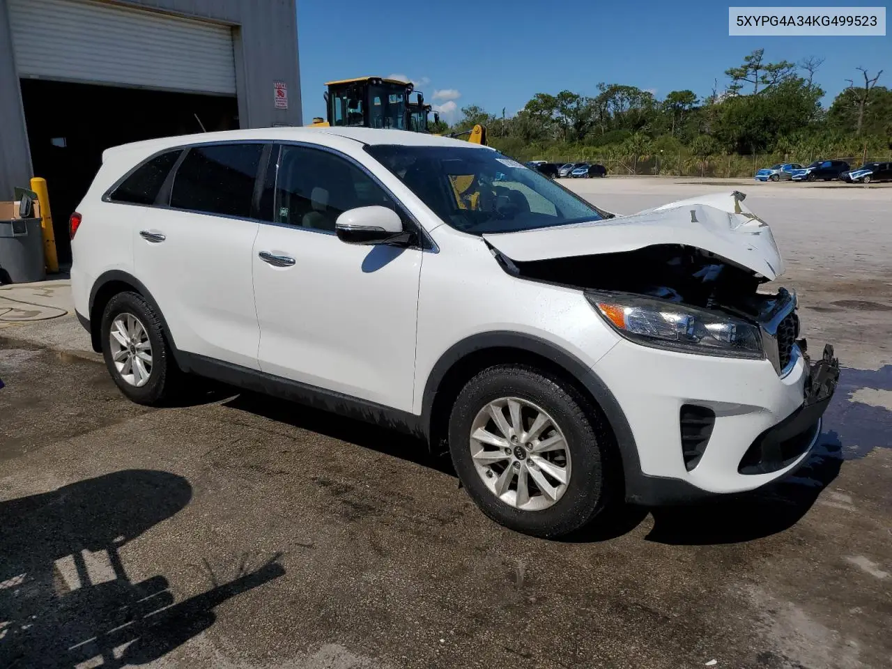 2019 Kia Sorento L VIN: 5XYPG4A34KG499523 Lot: 57080185