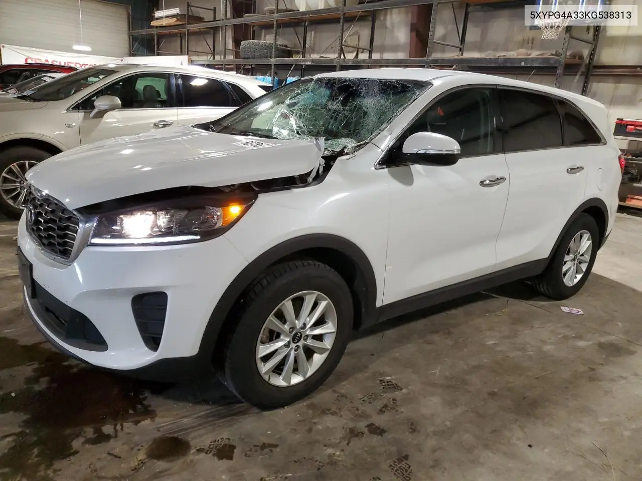 2019 Kia Sorento L VIN: 5XYPG4A33KG538313 Lot: 60785045