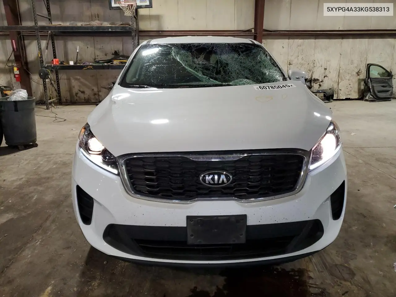 2019 Kia Sorento L VIN: 5XYPG4A33KG538313 Lot: 60785045