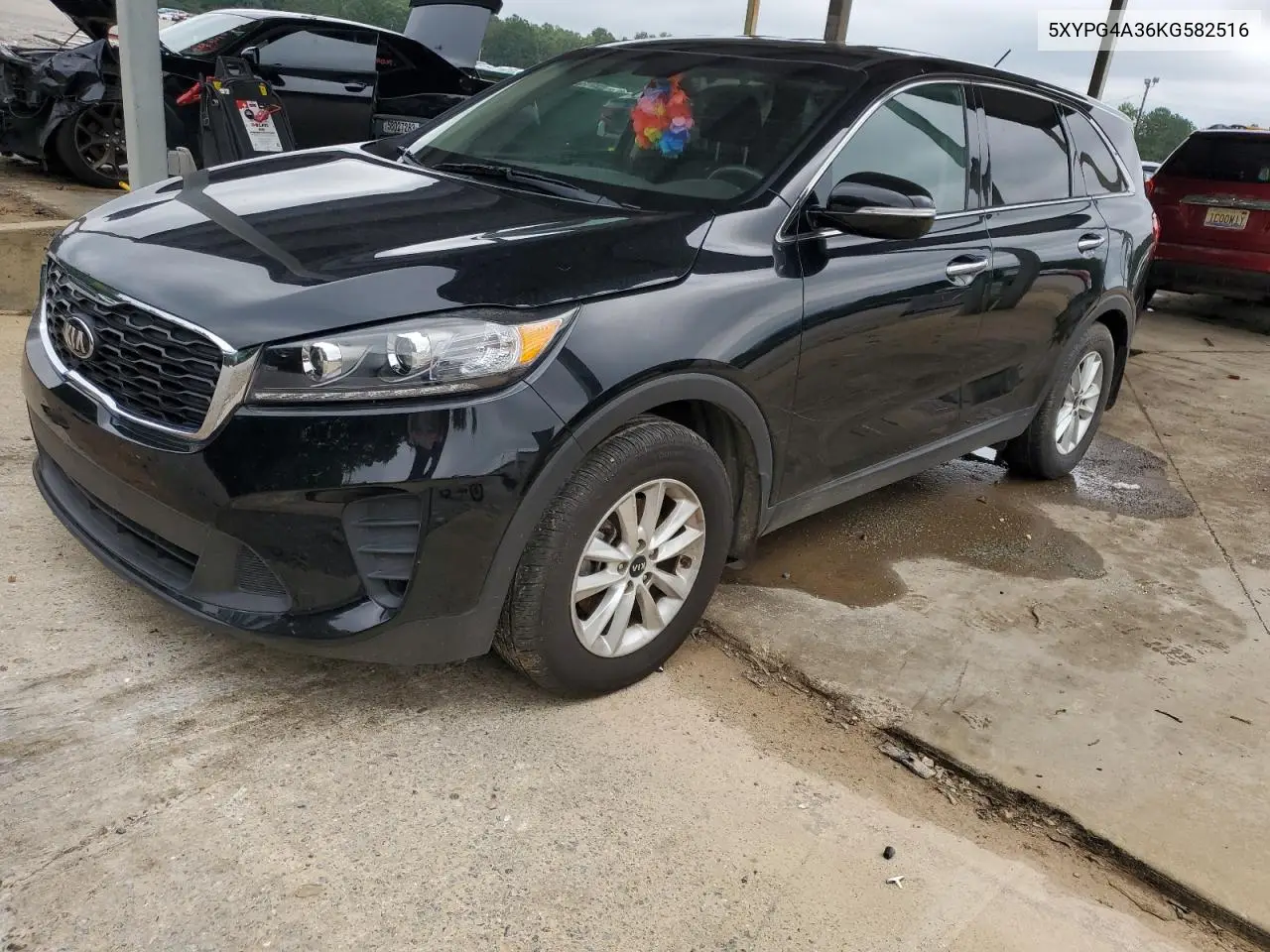 2019 Kia Sorento L VIN: 5XYPG4A36KG582516 Lot: 62967375